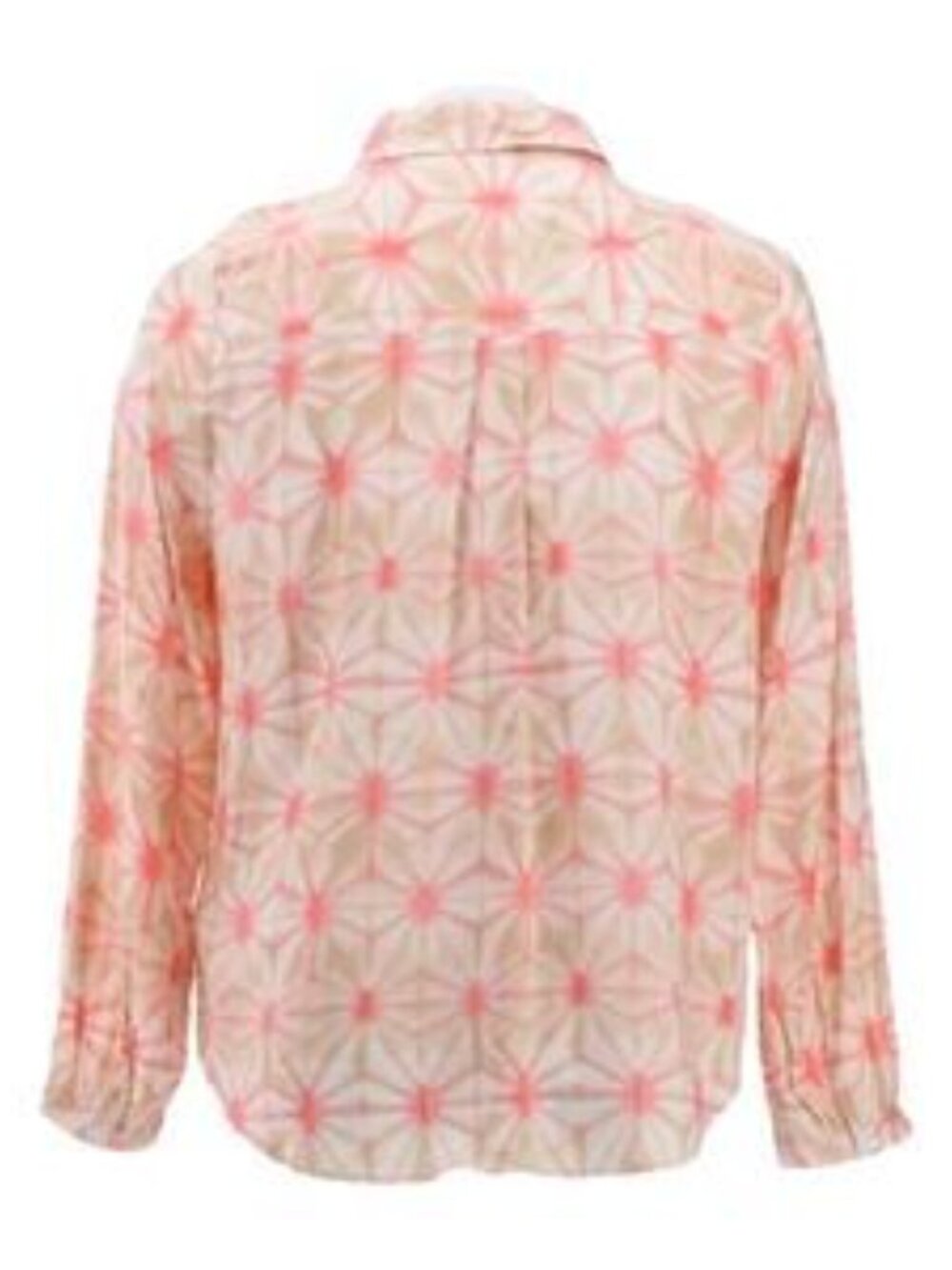 Denim & Co. Printed Button-Front Soft Shirt - Picture 6 of 7